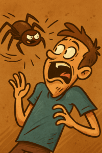 Was tun bei Spinnenangst - Arachnophobie?