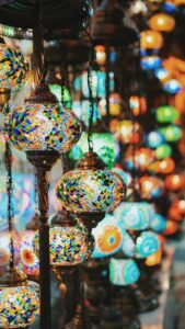 Licht und Leuchten beim Bohemian Chic