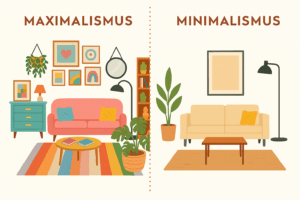 Gegenüberstellung Maximalismus - Minimalismus