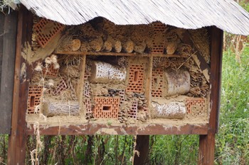 Insektenhotels für den eigenen Garten kann man kaufen oder selber bauen.