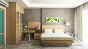 Biophilic Design im Schlafzimmer