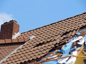 Sturm Schaden am Haus - Wohngebäudeversicherung