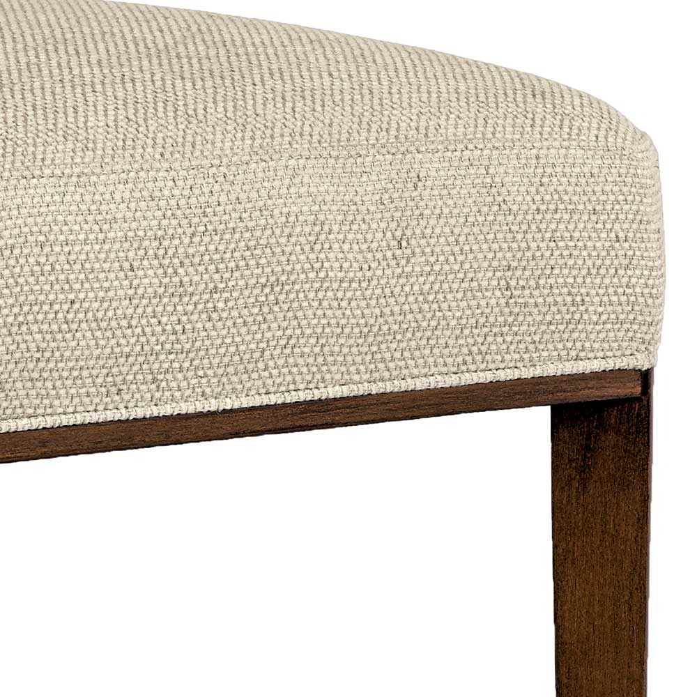Polsterstuhl in Beige und Buche Braun - Kantasya