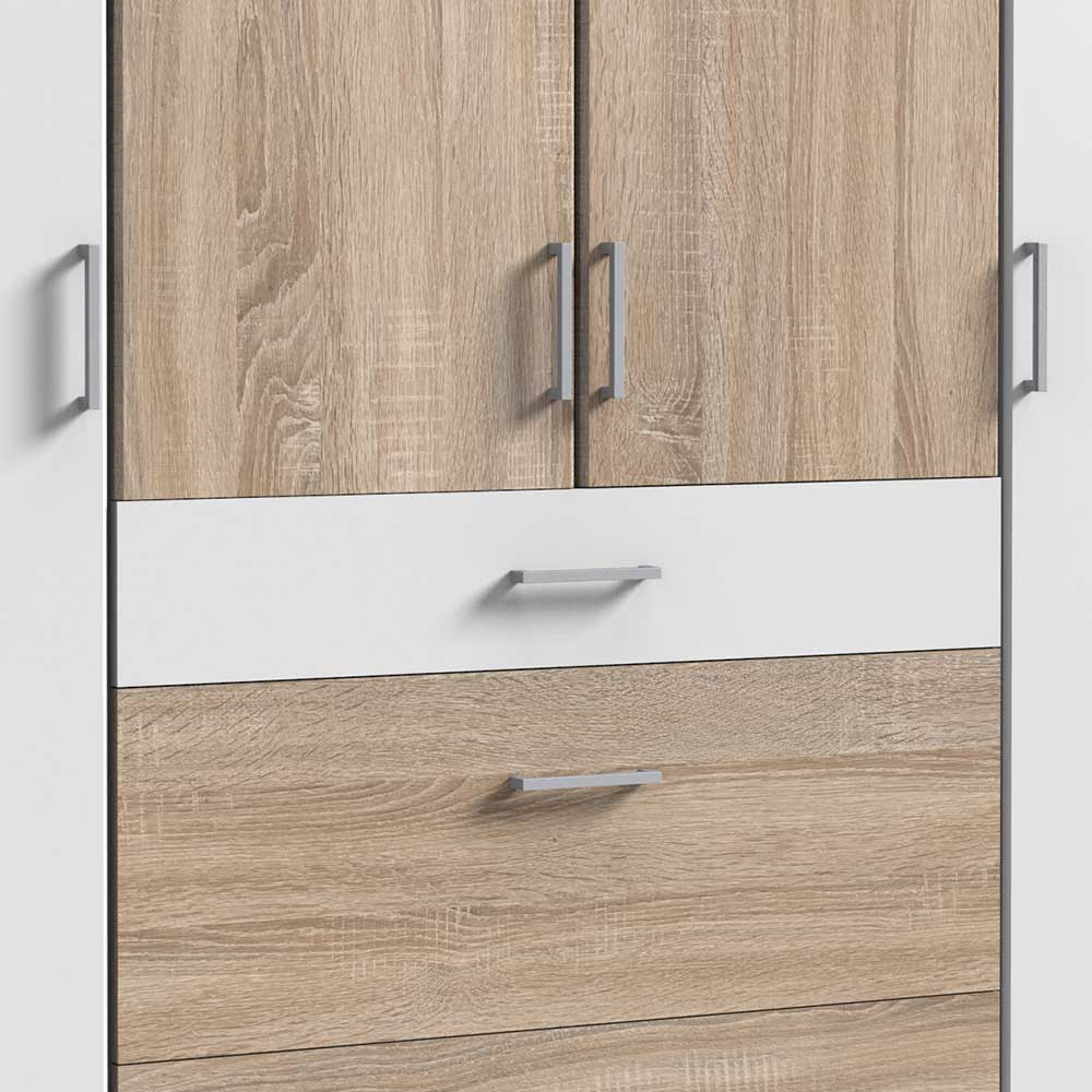 4-türiger Schlafzimmerschrank modern - Magdelan