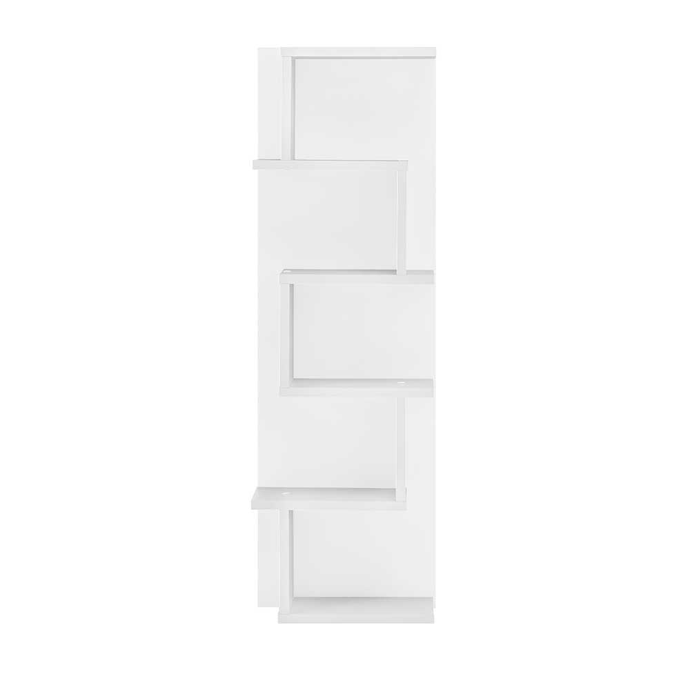 Weißes Stufen Hängeregal fürs Badezimmer - Enres