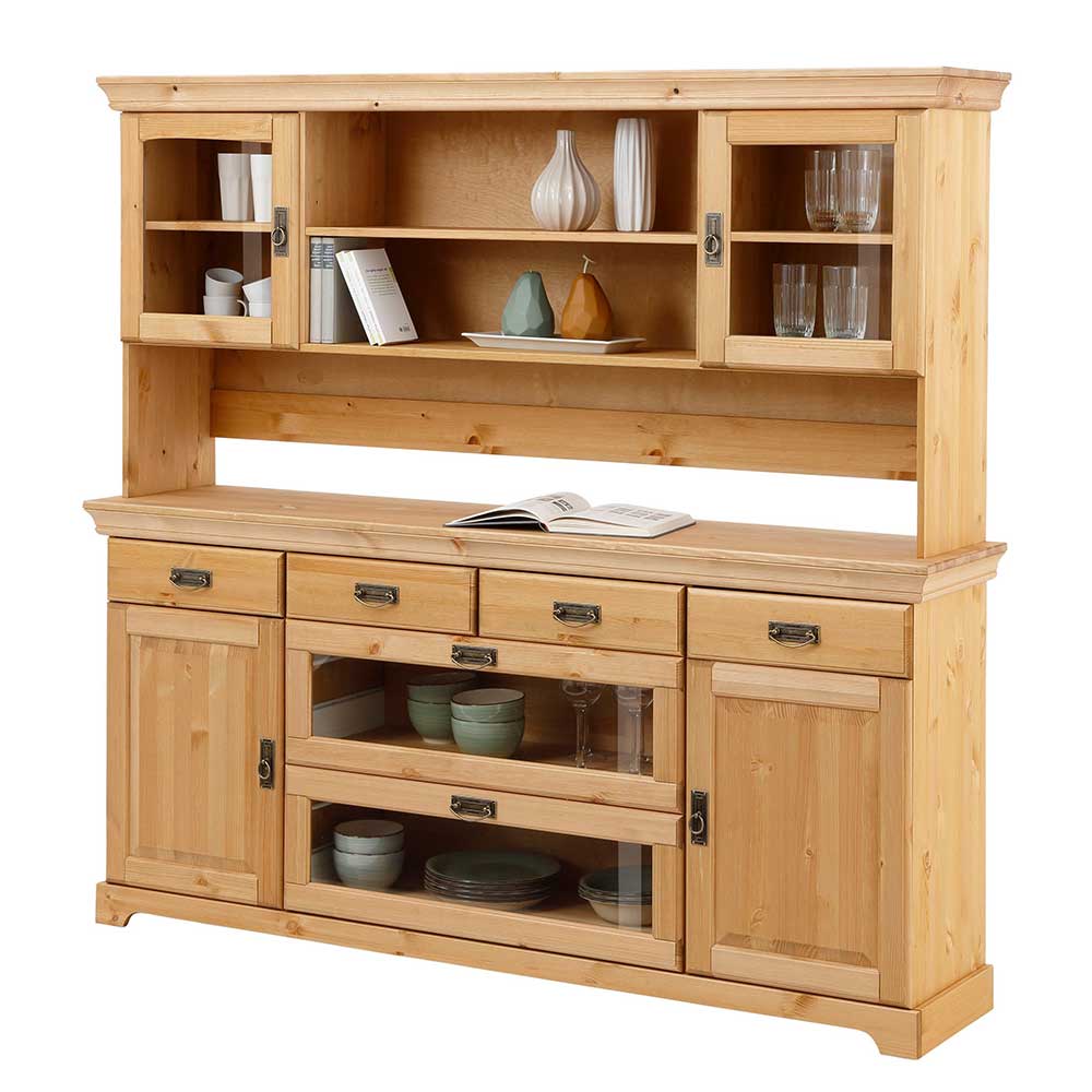 Kiefernholz Buffetschrank gebeizt & geölt - Arendu