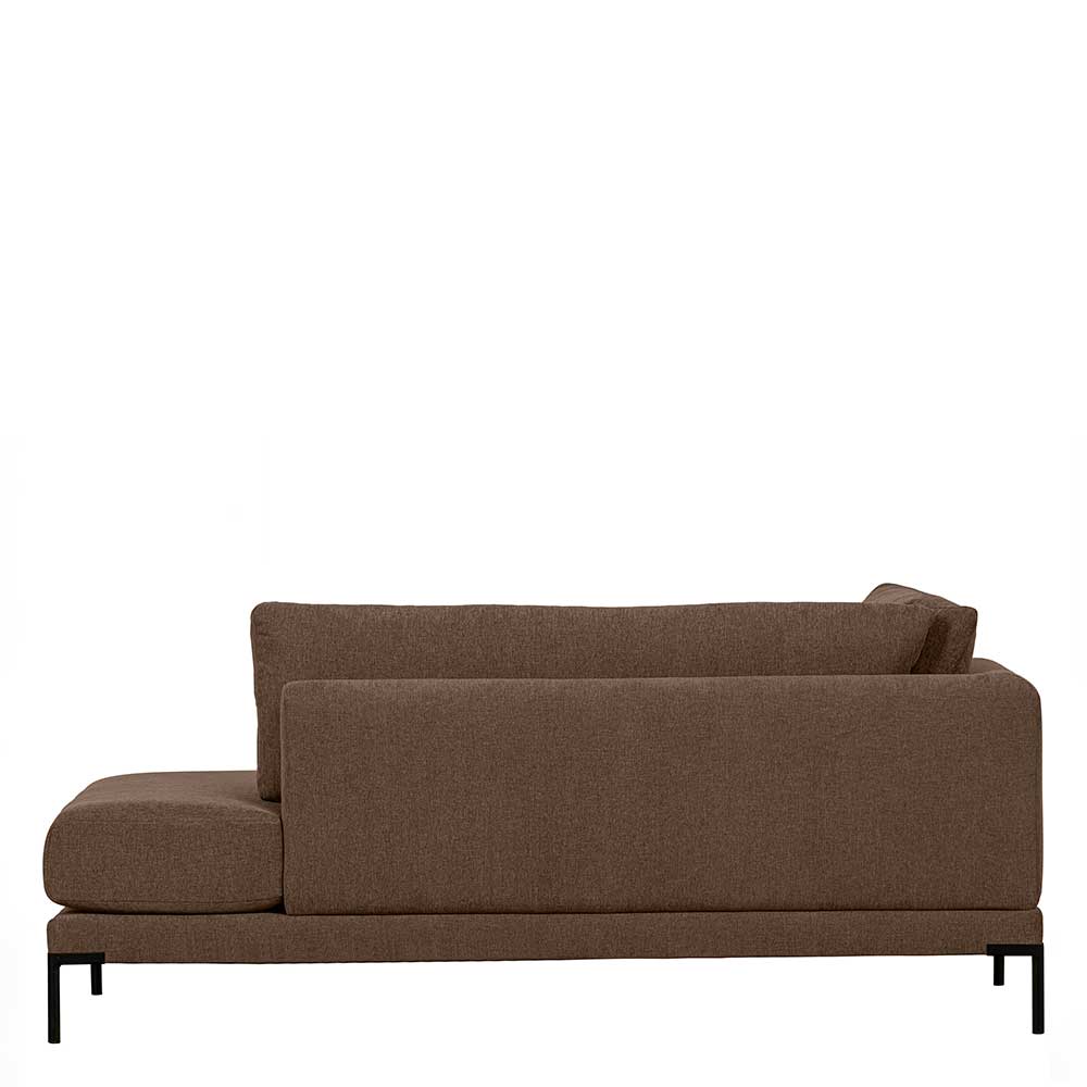 Linkes Lounge-Element in Braun - Ravonia