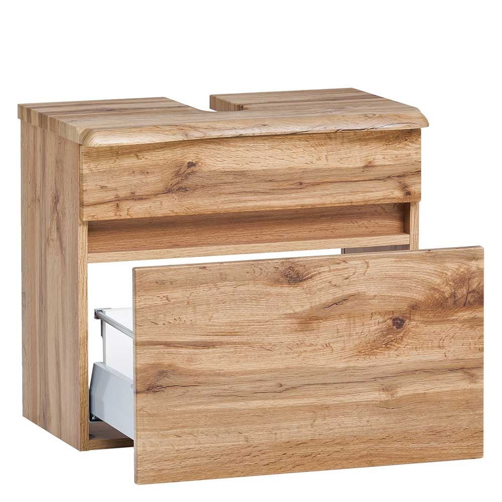 Waschbeckenschrank in Holzoptik Wildeiche - Drumias