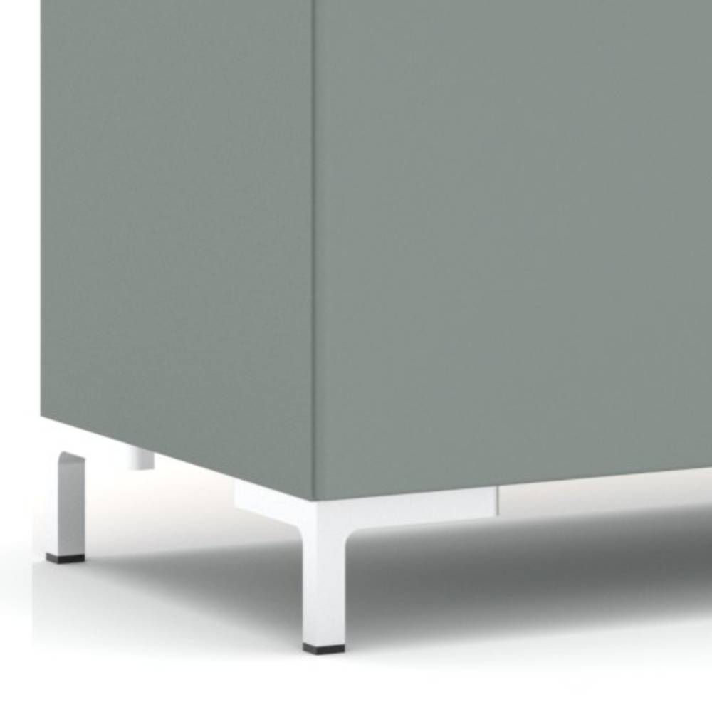 Hohes Sideboard in Graugrün - Anthros