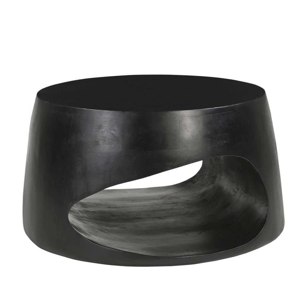 Design-Sofatisch in Schwarz - Oglio