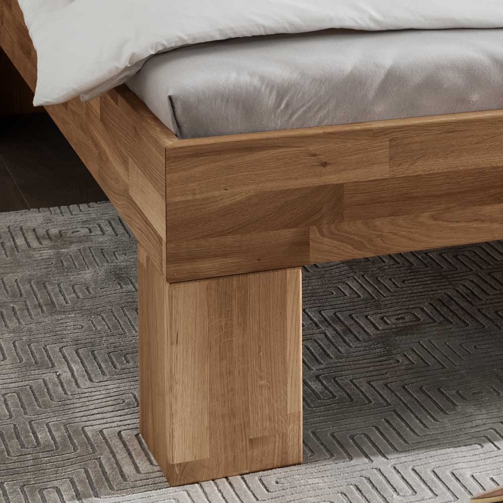 Doppelbett & Nachttische Set - Esvilda (dreiteilig)