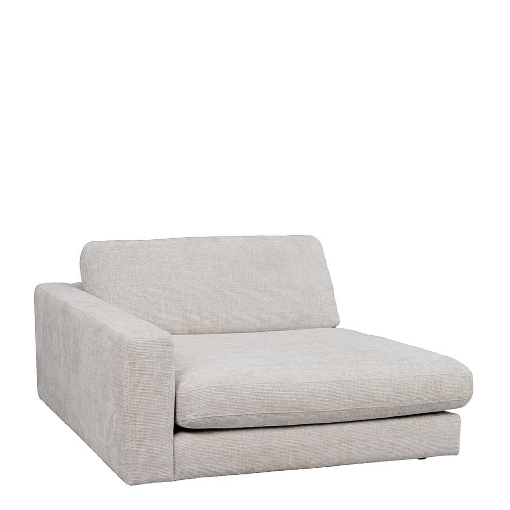 Modulsofa Recamiere mit Lehne links - Esmen