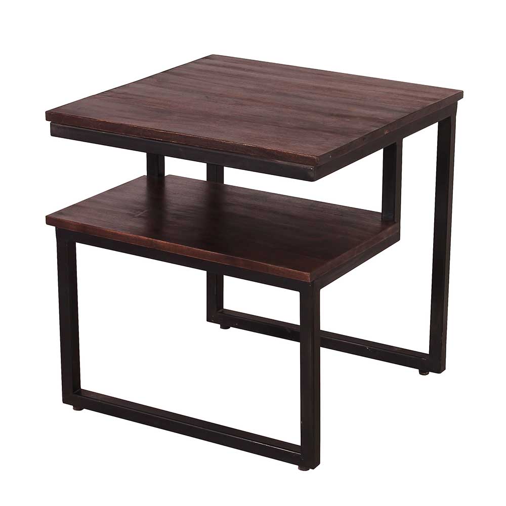 Beistelltisch aus Teak Recyclingholz - Solapura