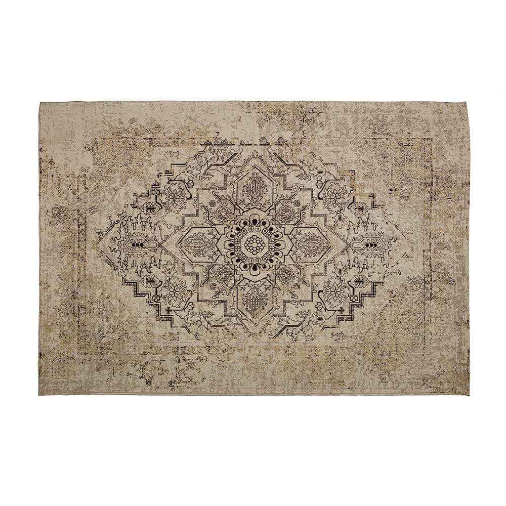 Kurzflor Vintage Look Teppich mit Orient Muster - Orbits
