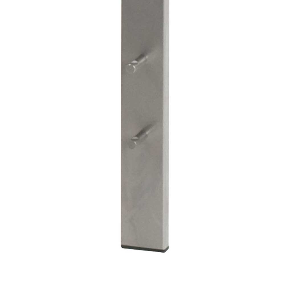 80x90x33 cm Garderobe aus Stahl & Glas - Celavio