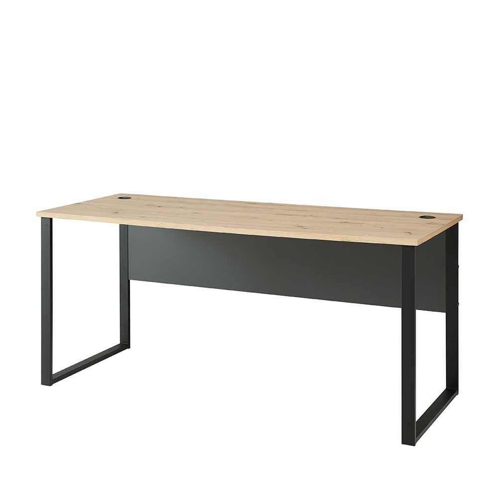 Office Schreibtisch mit Kabeldurchlass - Kuetra