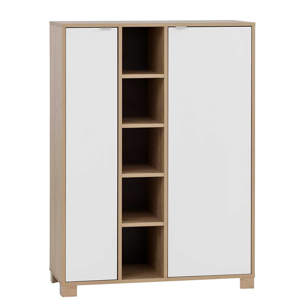Highboard mit 2 Türen & 5 Fächern - Lombardi