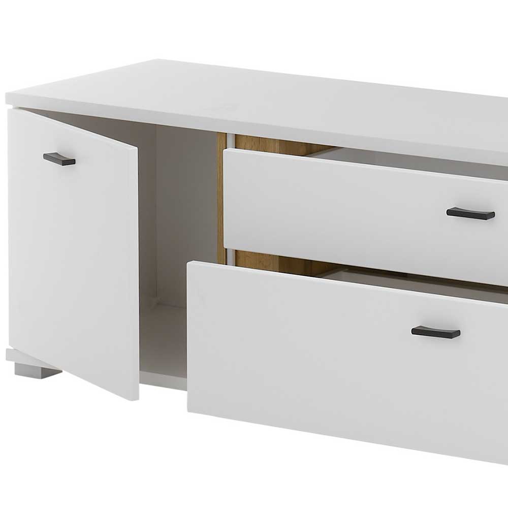 Beleuchtete TV Kommode mit 200 cm Breite - Racelyn