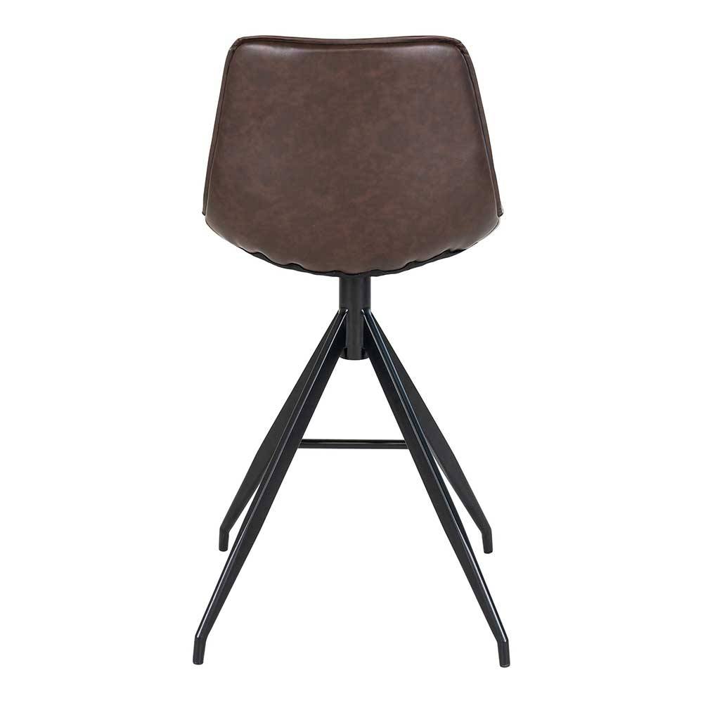 Drehbare Barstühle mit Sitzschale - Italy (2er Set)