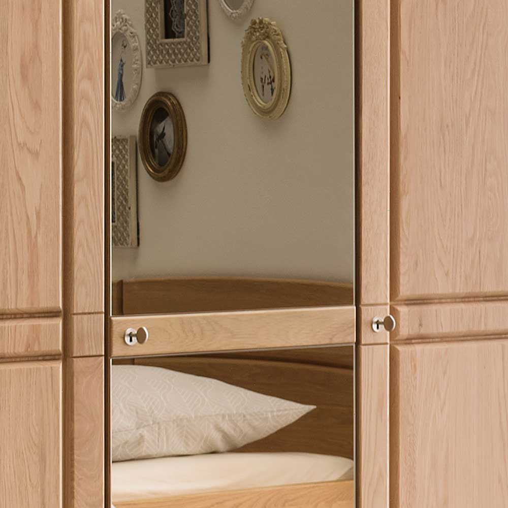 4-trüiger Kleiderschrank aus Eiche Massivholz - Sendician