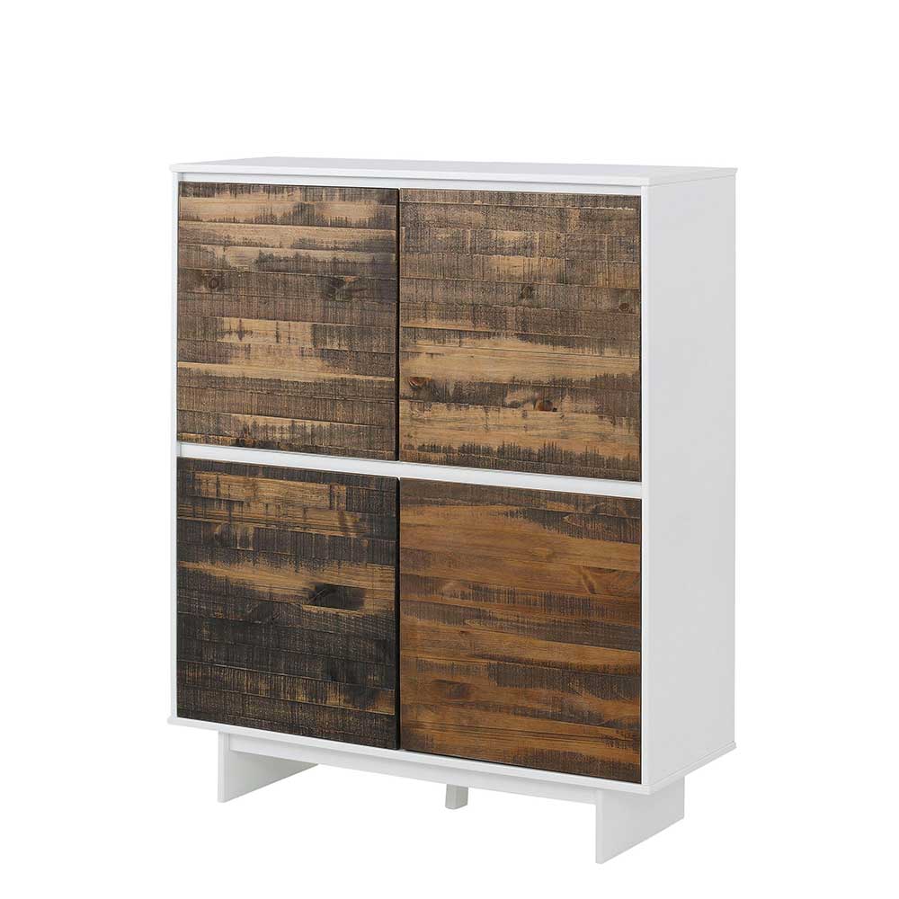 4-türiges Highboard im Scandi Chic - Chihu