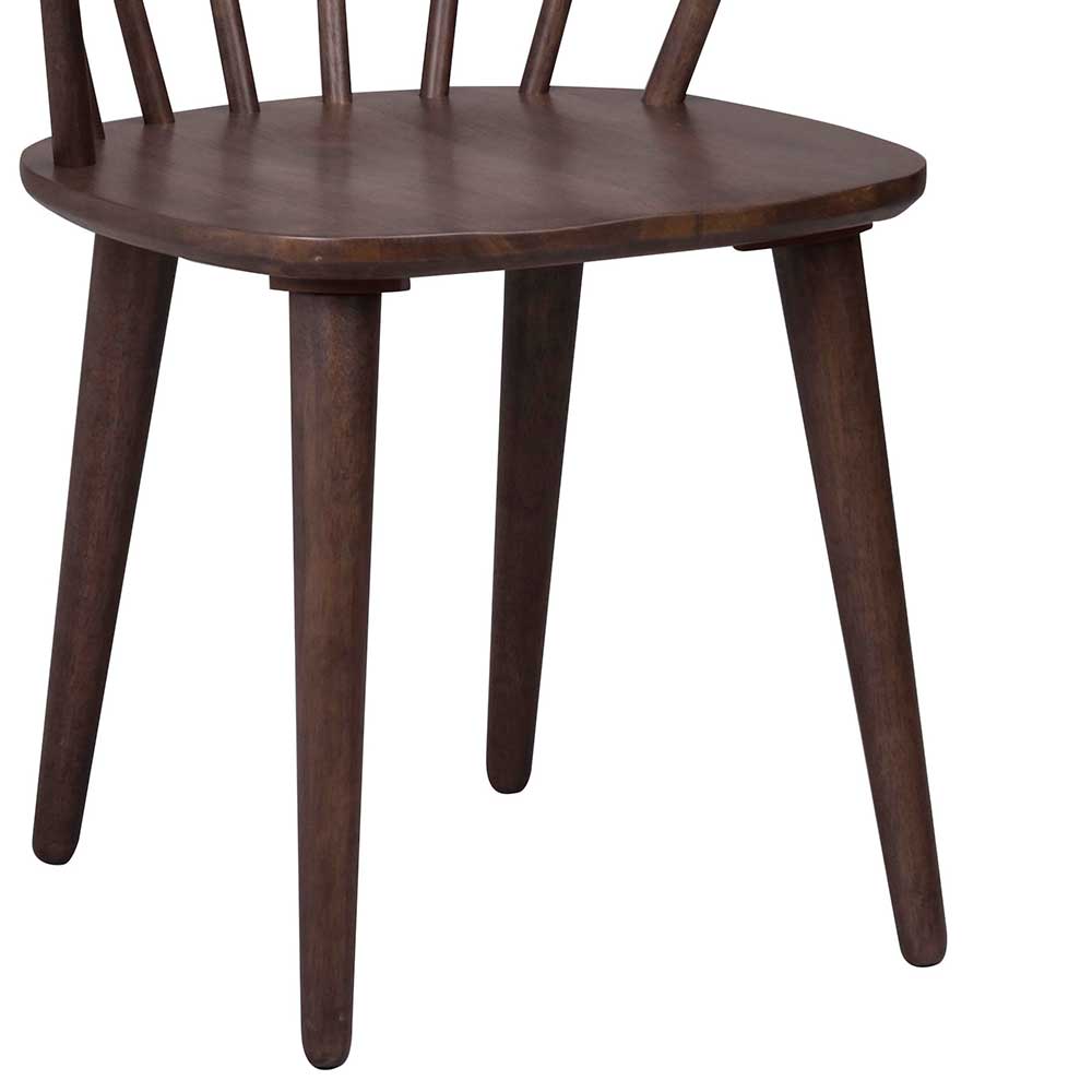 Holzstühle Casaniano im Retro Design (2er Set)