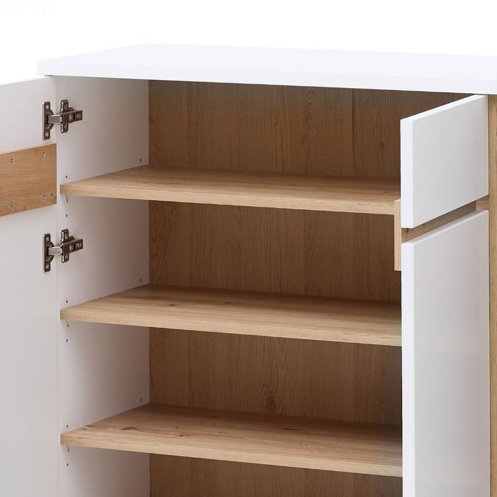 3-türiger Schuhschrank 107 cm hoch - Anesto