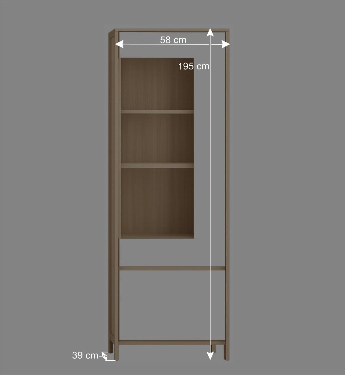 Anbauwand-Möbelset in Weiß - Ovidio (dreiteilig)