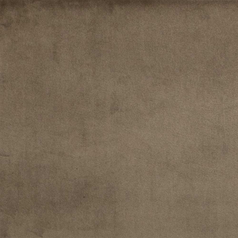 Sofas Dreisitzer in Taupe Samt - Salverna