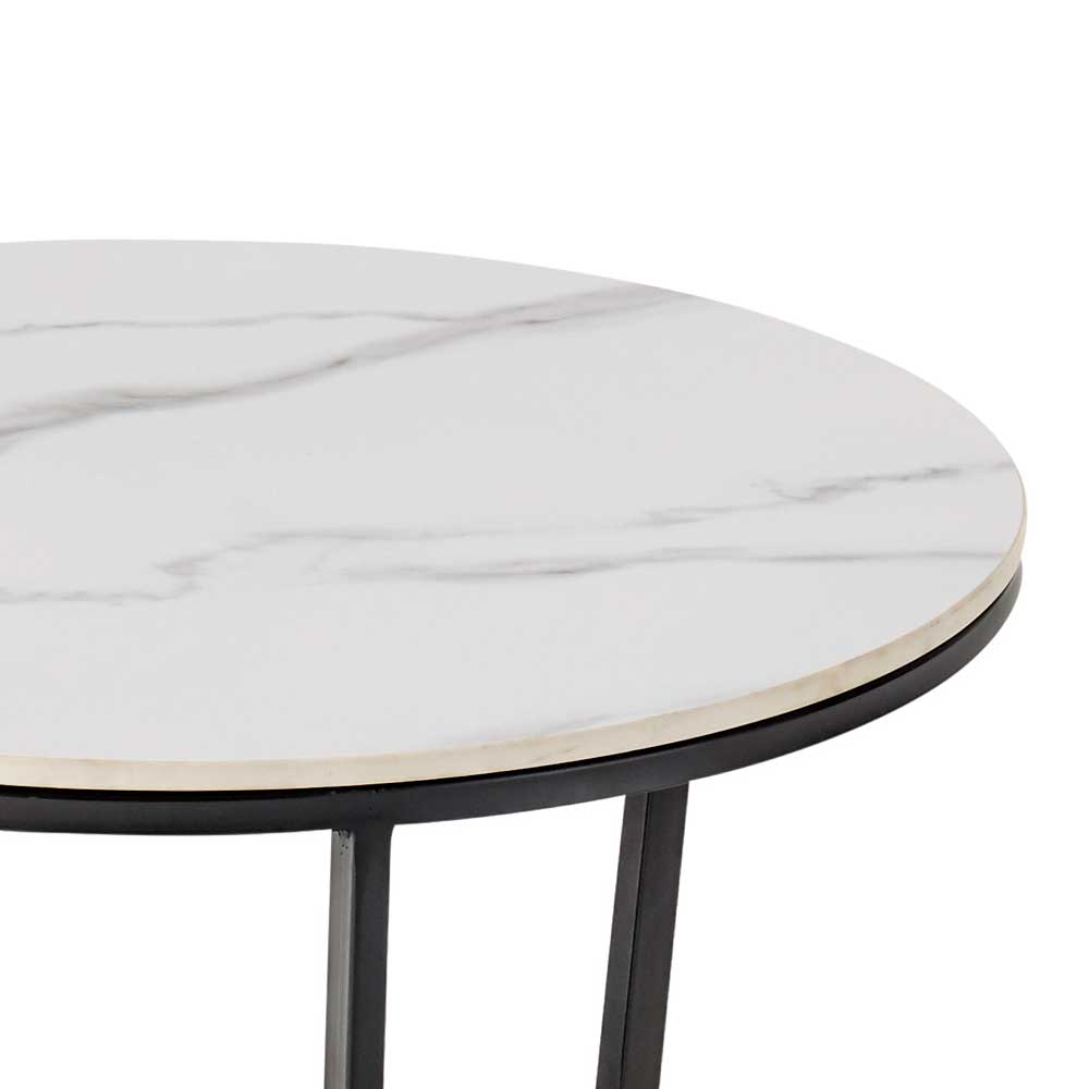 Wohnzimmer Zweisatztisch aus Keramik - Agacina (zweiteilig)
