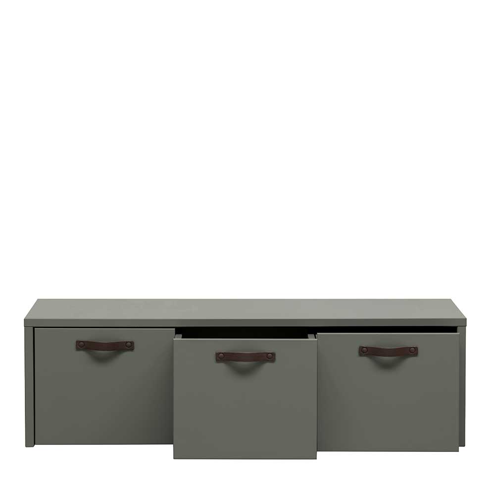 120x36x50 Bank mit drei Schubladen - Daraon