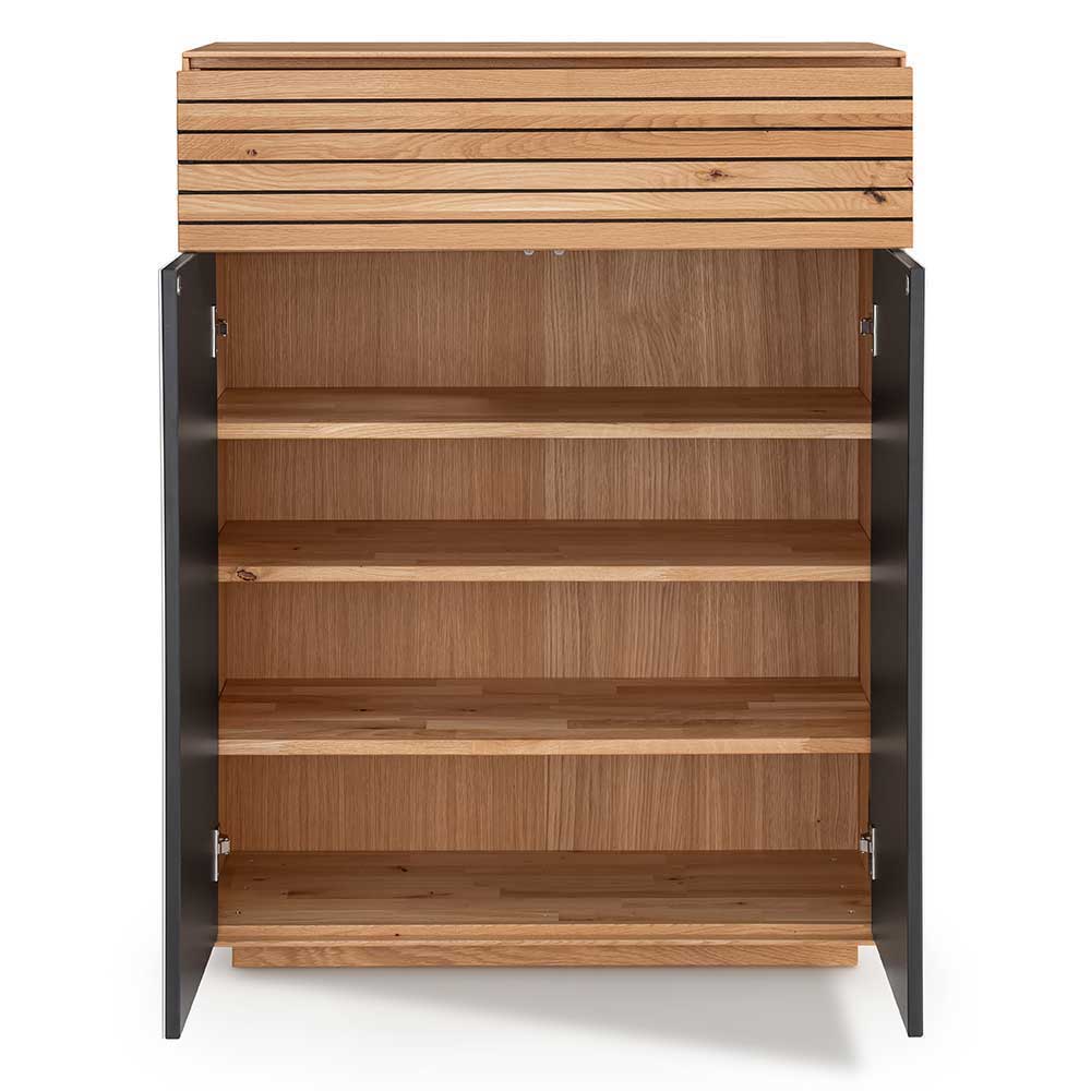 Flurmöbel Set aus Asteiche Massivholz - Zonga (fünfteilig)