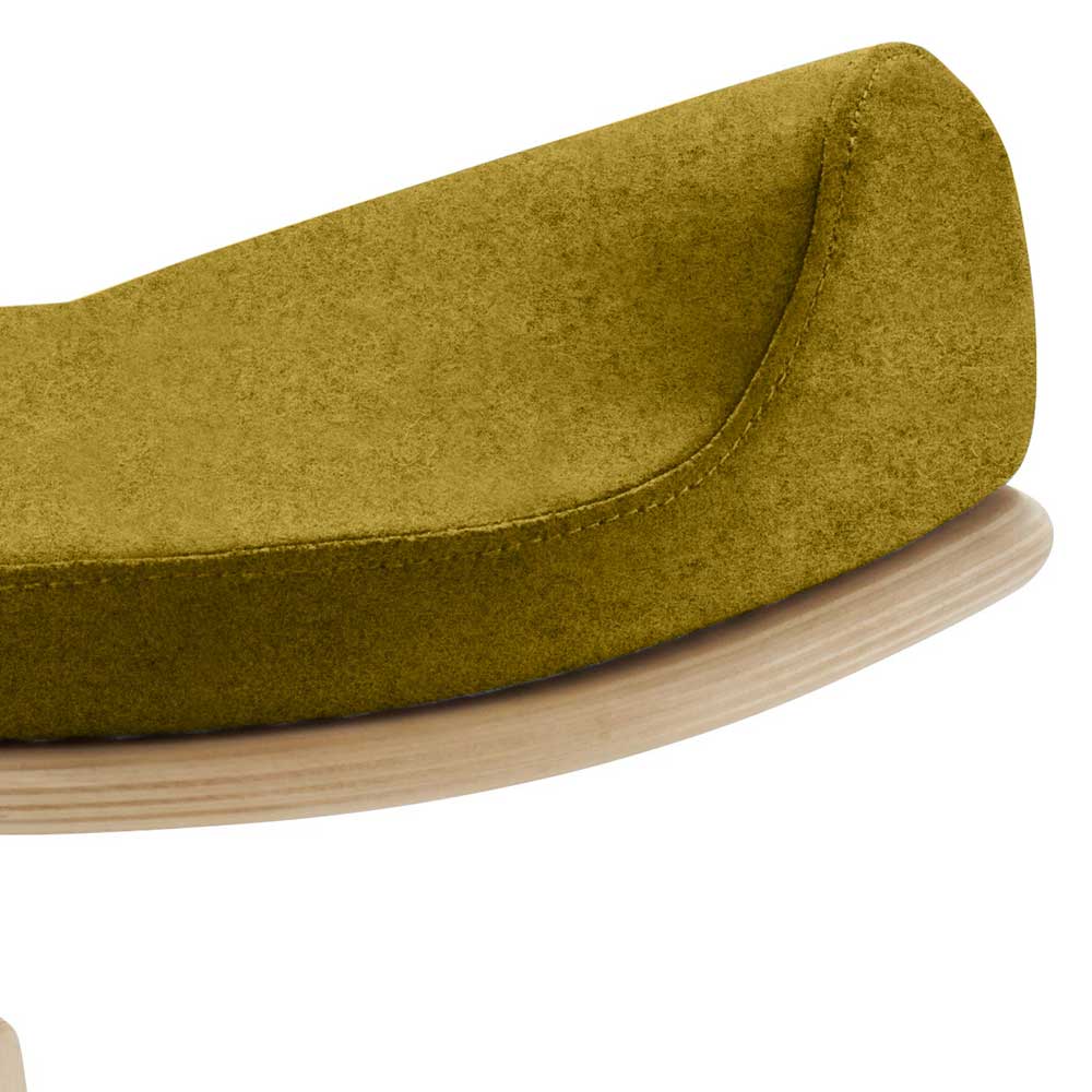 Höhenverstellbarer Hocker aus Schichtholz - Durios