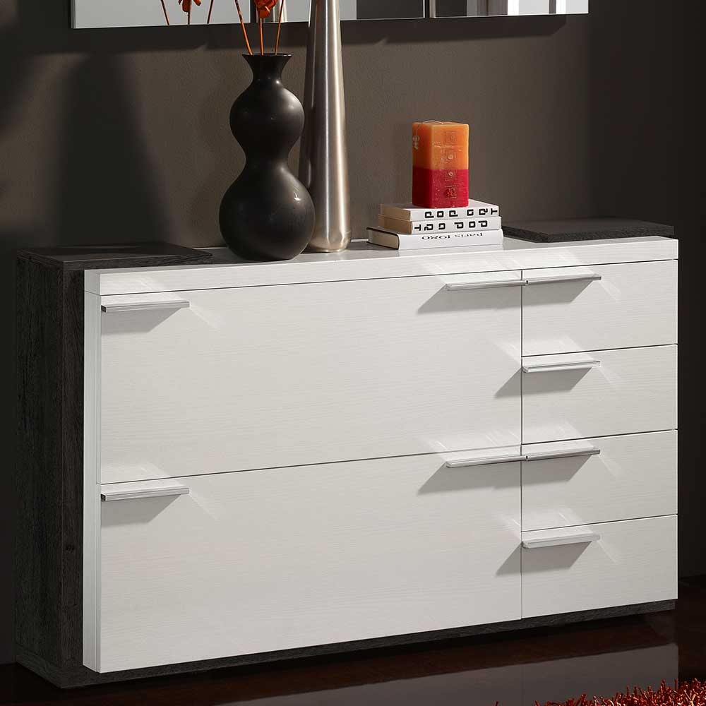 Spiegel Set & Schuhschrank - Alexandra (zweiteilig)