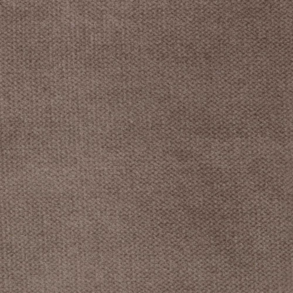 Wohnzimmer Samtcouch in Taupe Samt - Museo