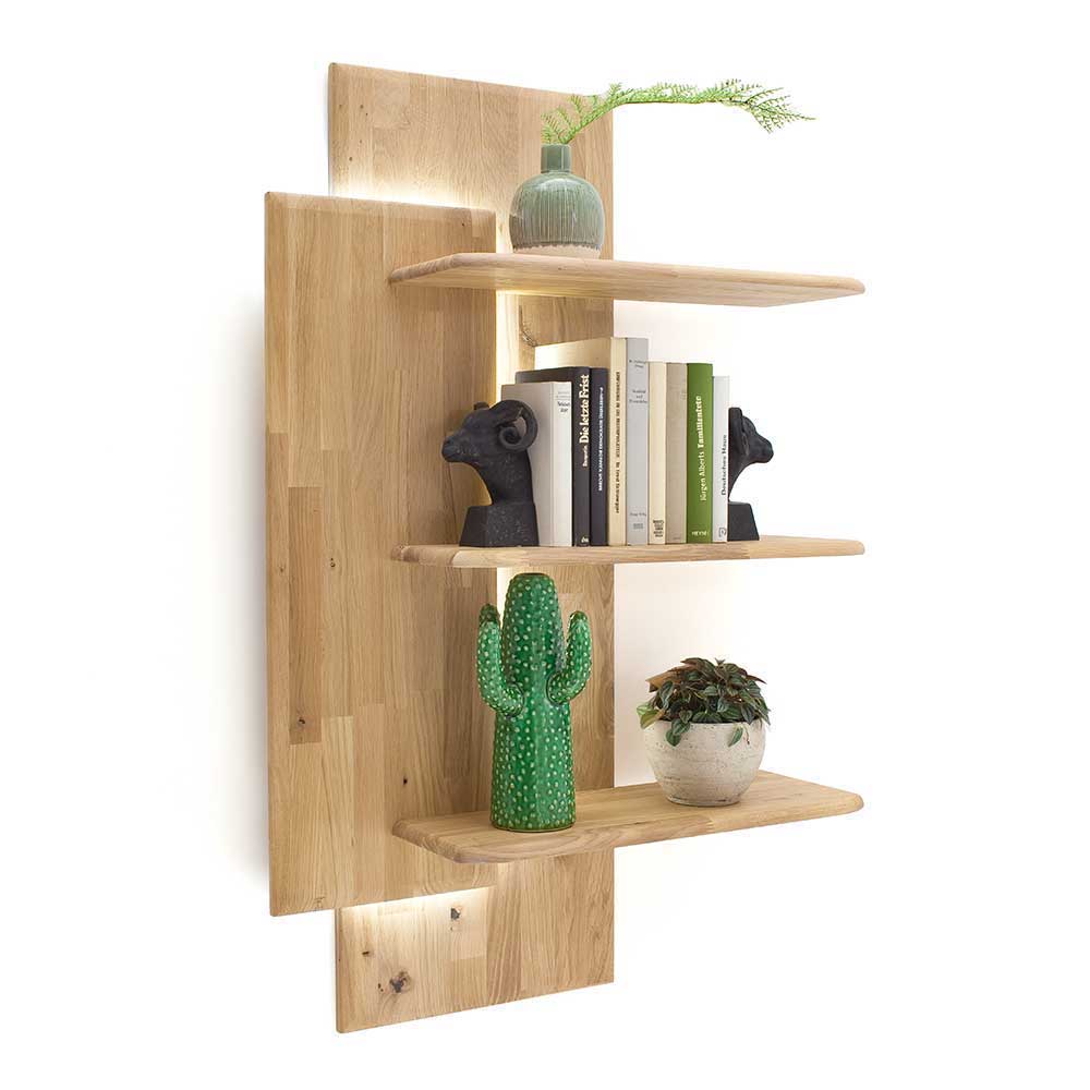 Wohnzimmermöbel Set aus Holz - Destal (dreiteilig)