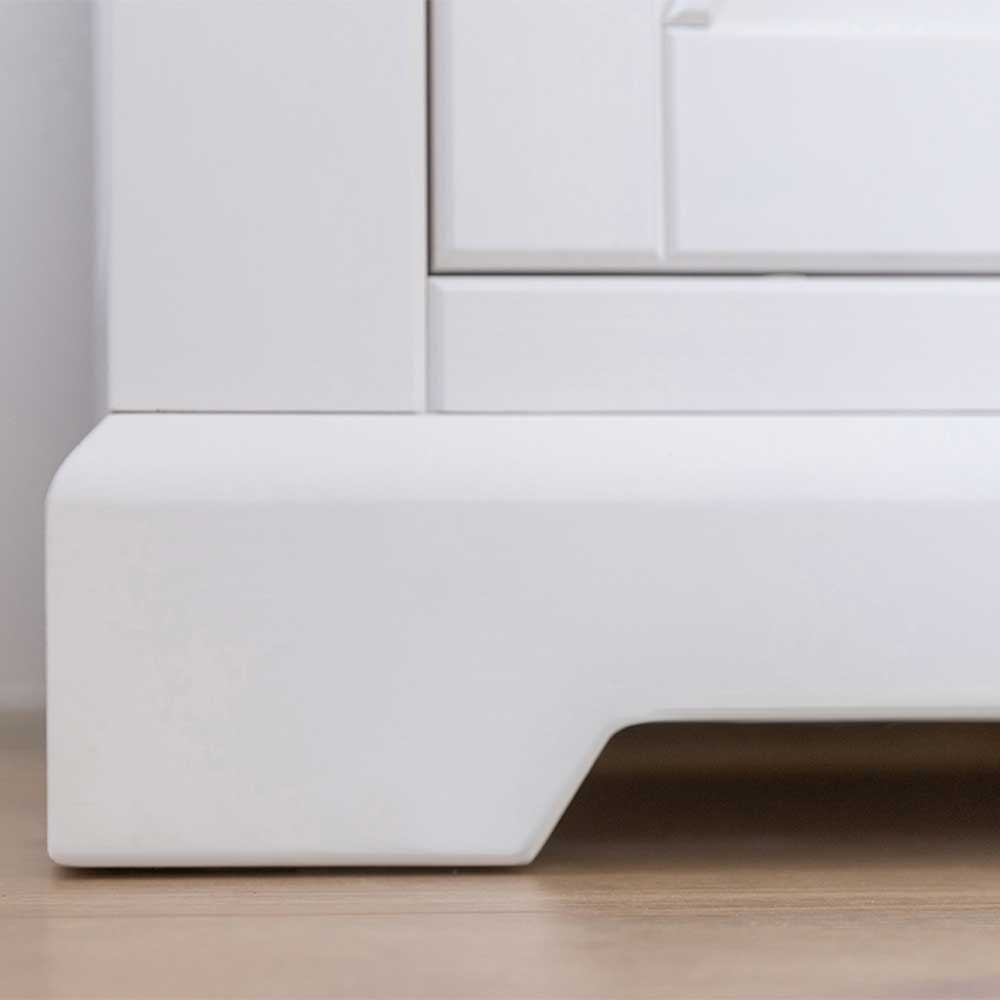 Landhaus Sideboard in Weiß & Natur Kiefer - Saluts