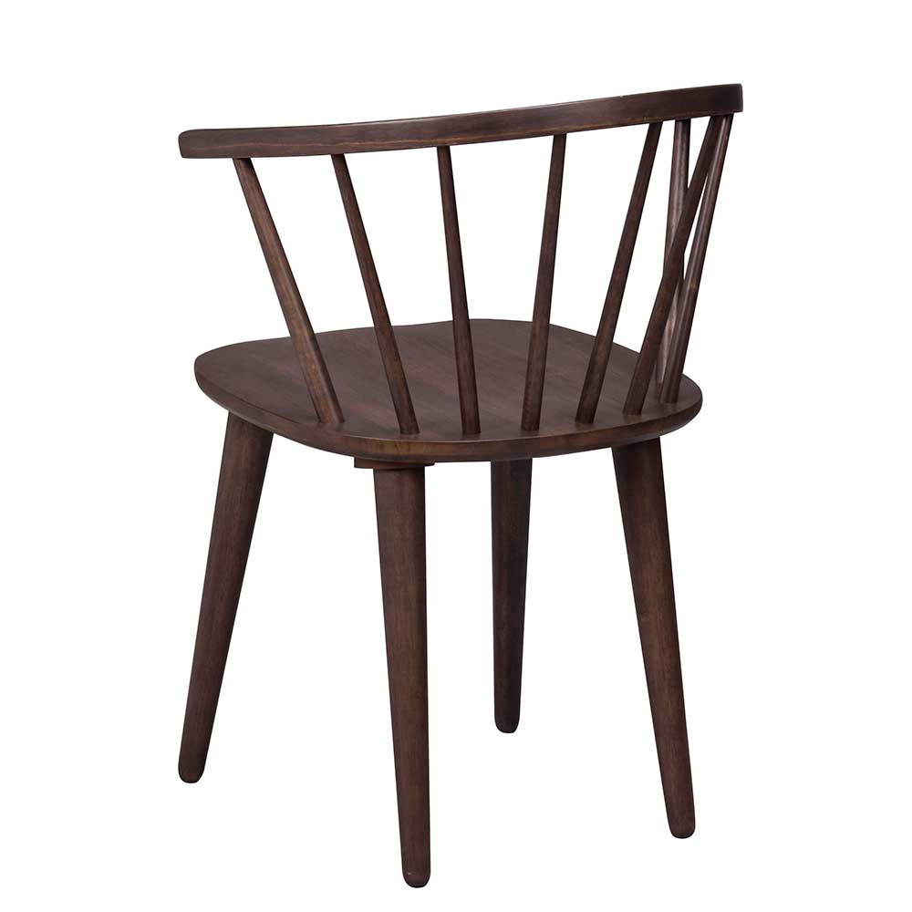 Holzstühle Casaniano im Retro Design (2er Set)