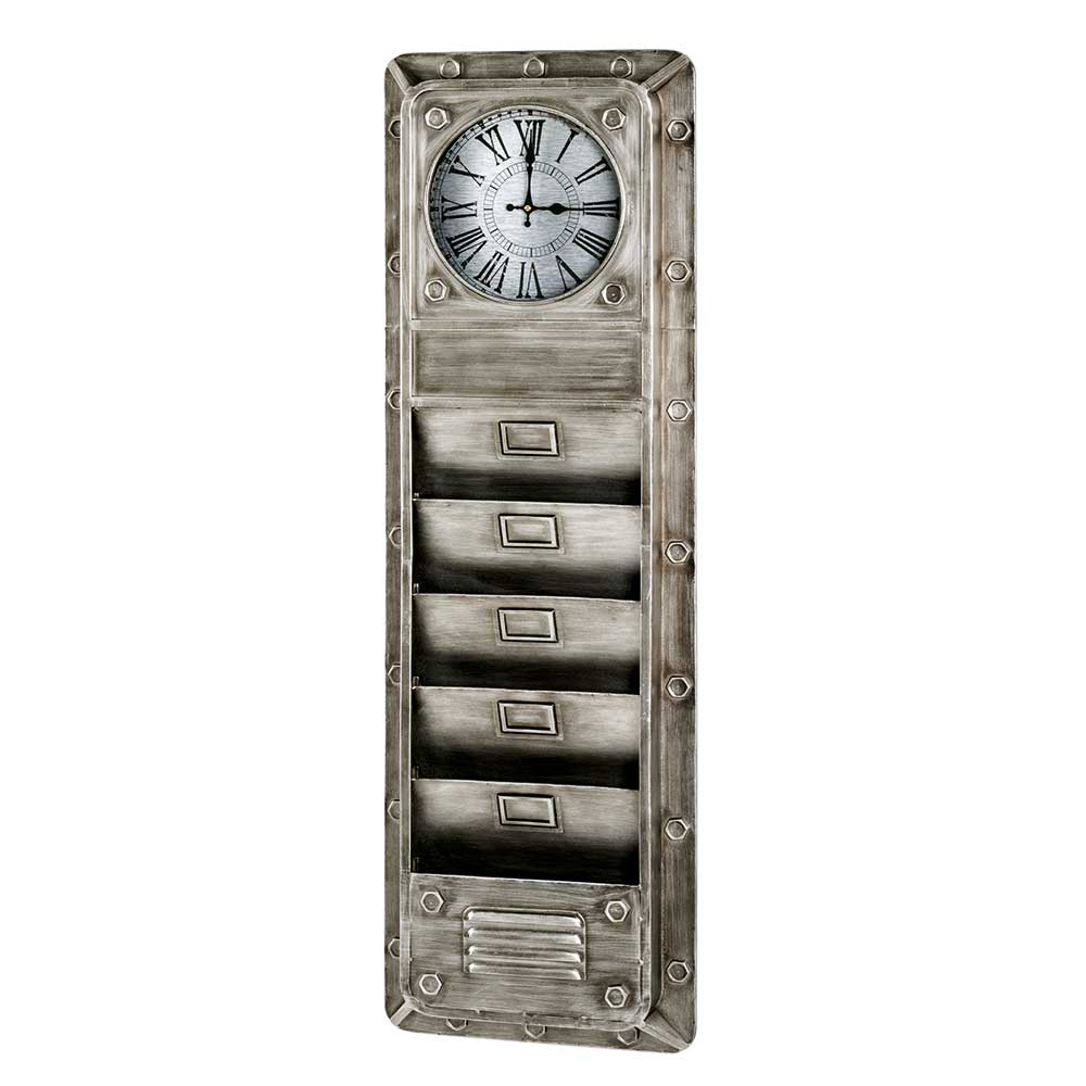 Design Aufbewahrung Memoboard mit Uhr - Jonsan