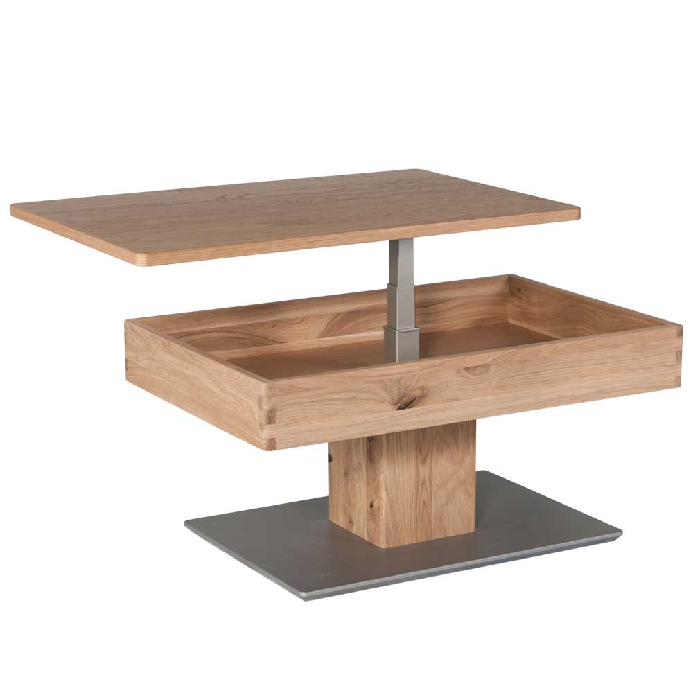 Couchtisch mit Staufach höhenverstellbar - Kedany