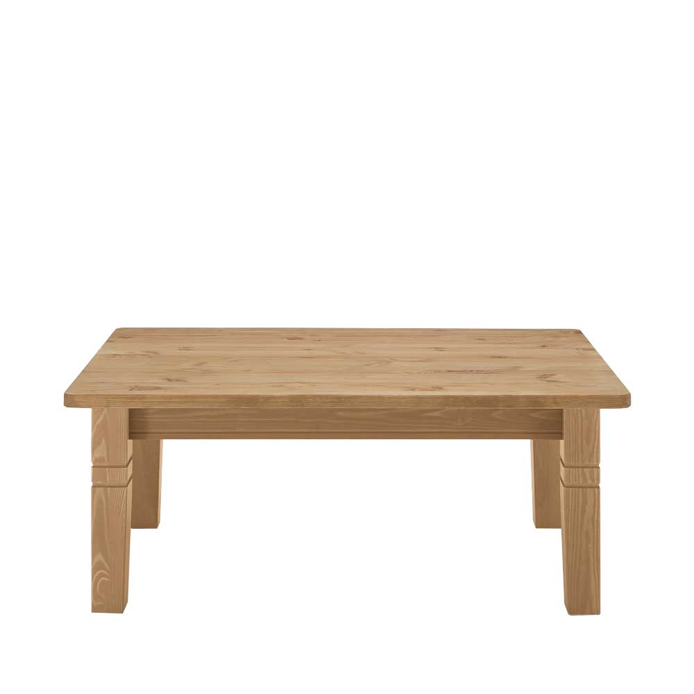 Wohnzimmer Couchtisch Giurgia aus Kiefer Massivholz