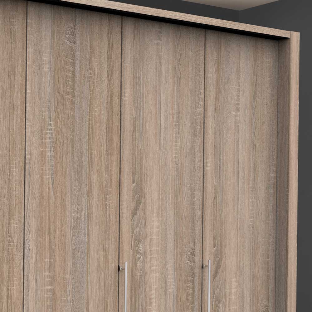 3-türiger Schlafzimmerschrank mit Falttüren - Zayun