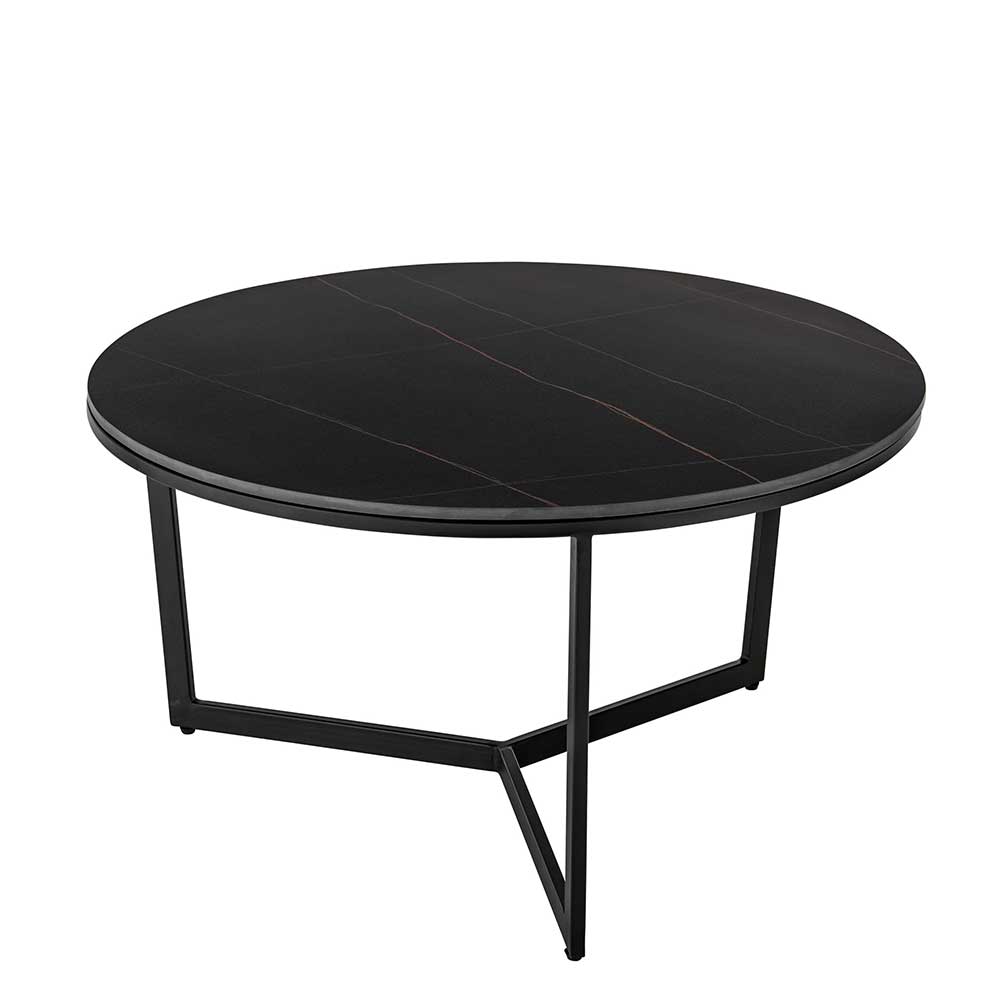 Wohnzimmer Zweisatztisch aus Keramik - Agacina (zweiteilig)