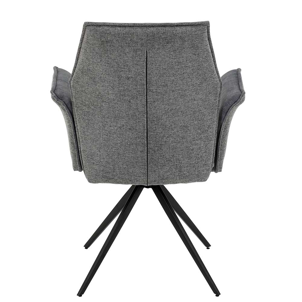 Esstischsessel drehbar modern - Georgy (4er Set)