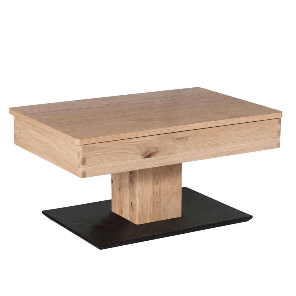 90x43x60 cm Wohnzimmer Tisch - rollbar mit Stauraum - Edrova