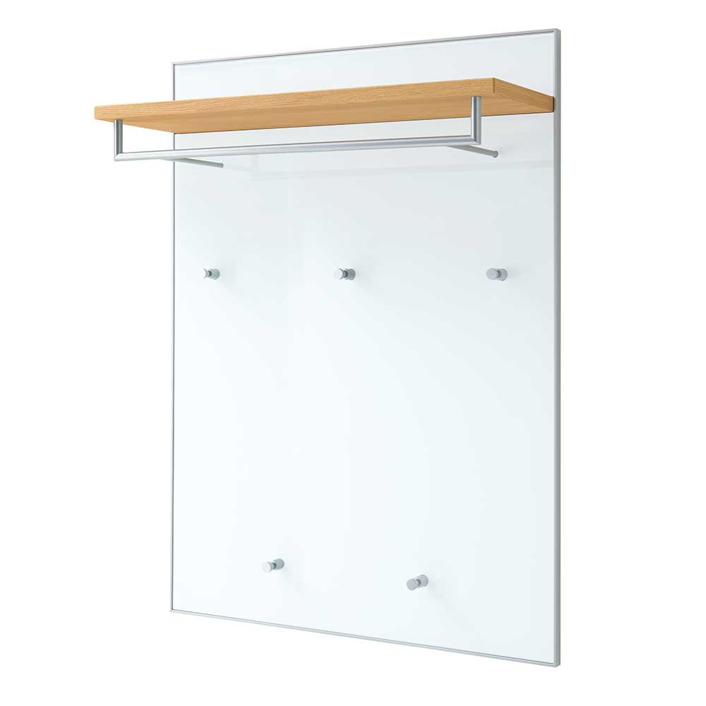 Kleiderpaneel Wynoca in Weiß Glas beschichtet