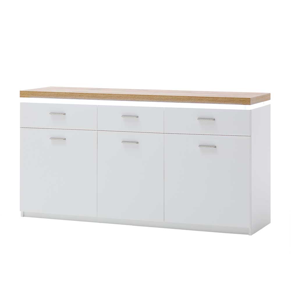 156x83x44 Sideboard mit LED Licht - Caldri