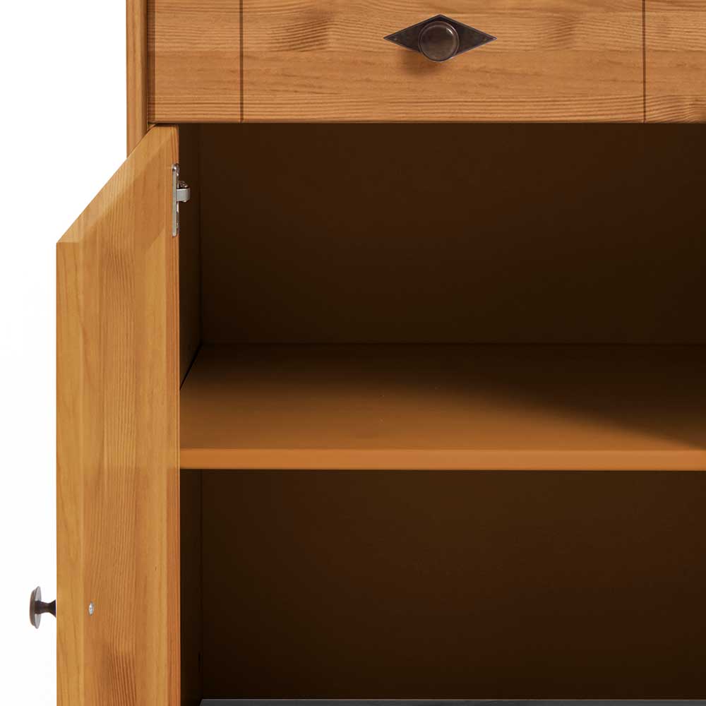 Kiefer-Massivholz Sideboard Piatra im Landhausstil