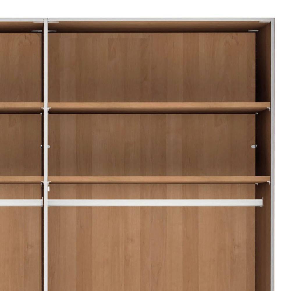 216 cm hoher Schlafzimmer-Kleiderschrank 5-türig - Murray