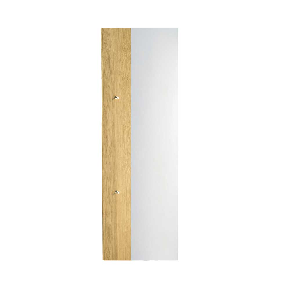 Set Spiegel & Garderobe aus Eiche - Avidora (zweiteilig)